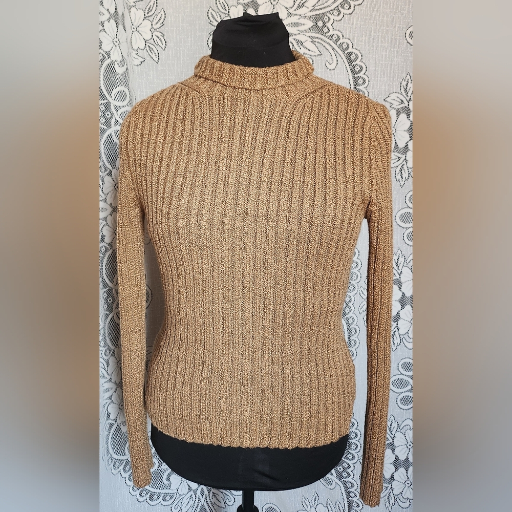 I.N.C - Tan Turtle neck Sweater - (S)